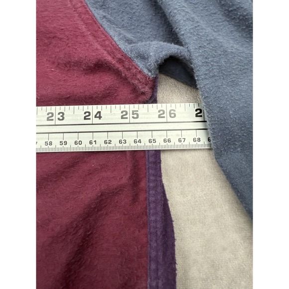 Vintage‎ Woolrich Shirt Mens XL Multicolor Colorblock Button Up Flannel 90s USA - Picture 8 of 16